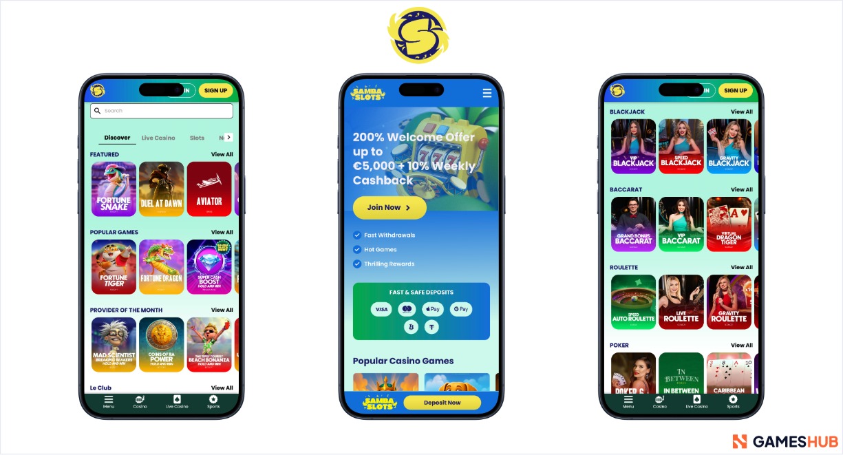 Samba Slots review