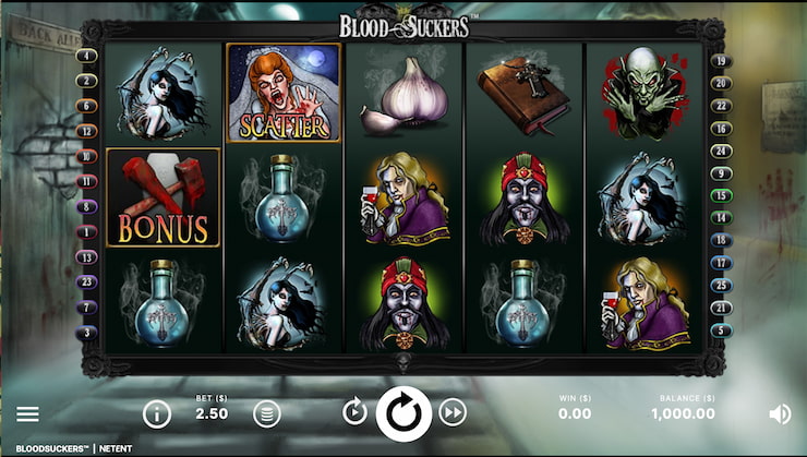 The Blood Suckers free online slot