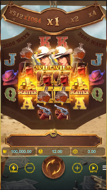 A mobile screenshot from our Wild Bounty Showdown slot review