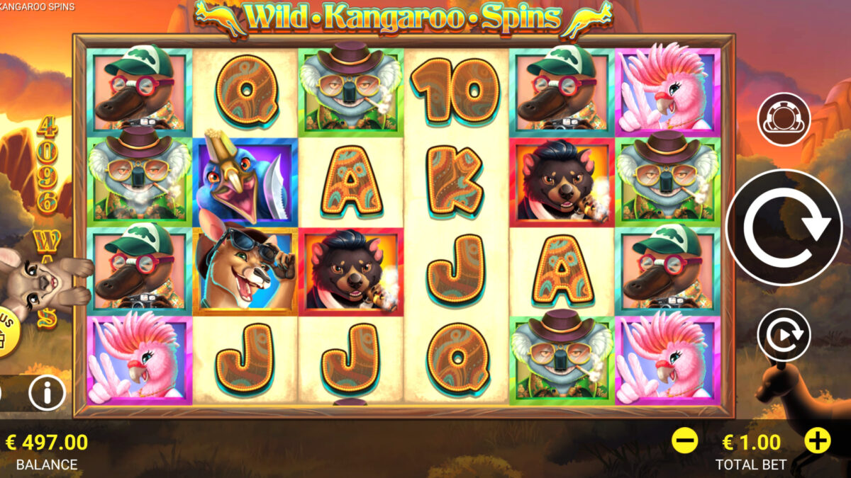 Wild Kangaroo Spins