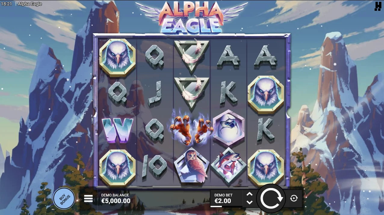 alpha eagle game mechanic