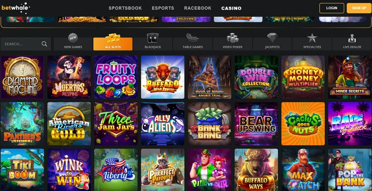 betwhale - best bovada alternative for online slots