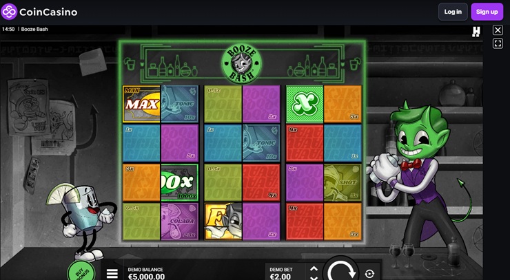 booze bash coin casino slot review