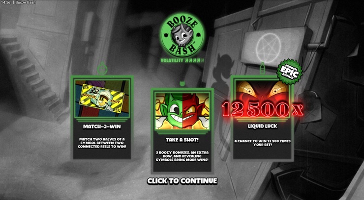 booze bash slot review