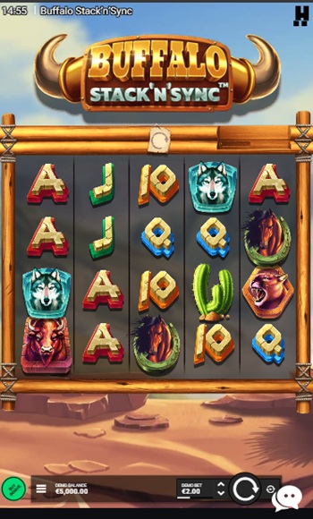 buffalo stack n sync mobile coincasino slot reivew