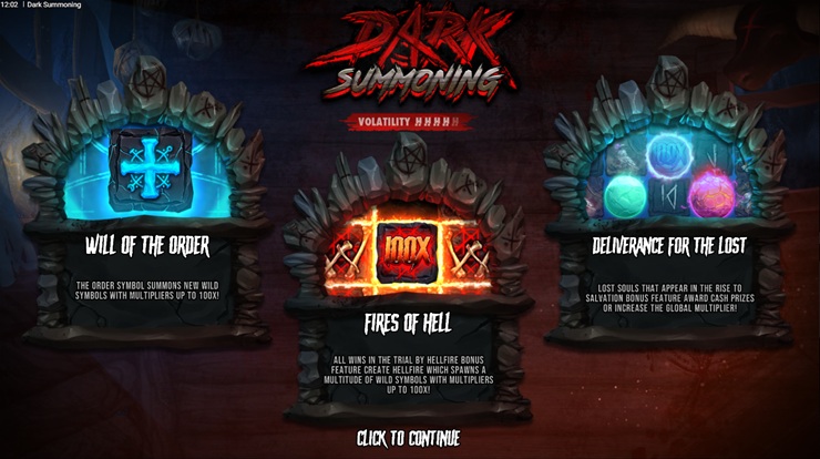 dark summoning slot review hacksaw gaming 