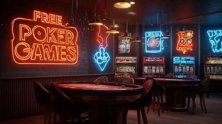 free poker games main page image