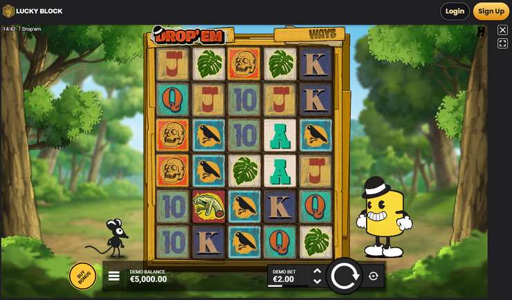 luckyblock_dropem slot review