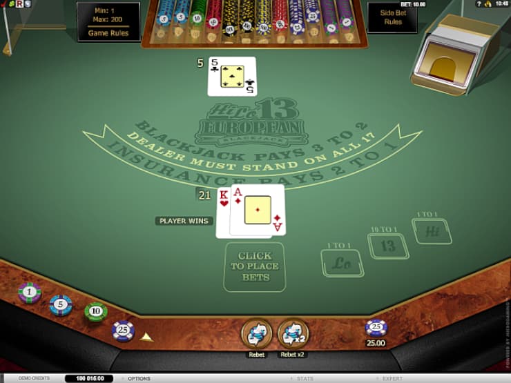 microgaming blackjack