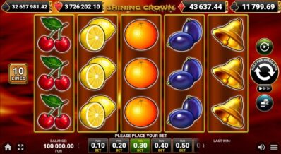 shining crown clover chance
