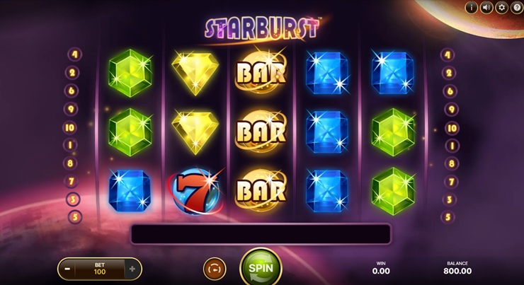 Starburst is the number one hit game by NetEnt - available at most NetEnt casino sites.