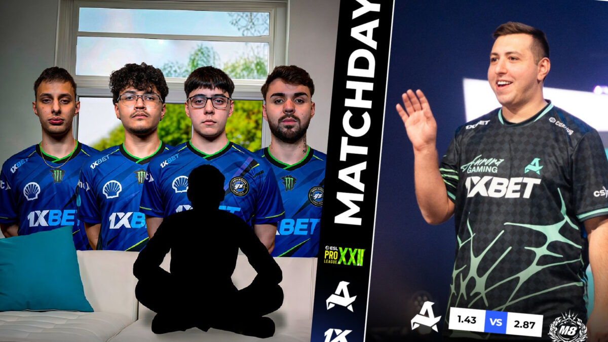 1xBet Sponsors Esports teams
