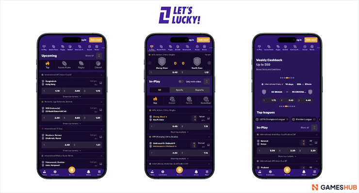 A look at the sports betting markets available on the Let's Lucky QLD betting site