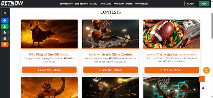 BetNow promotions