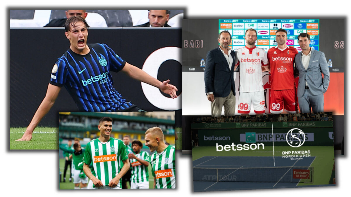 Betsson's sports sponsorships