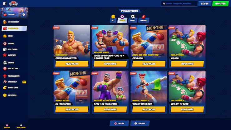 Big Clash Reload Bonuses