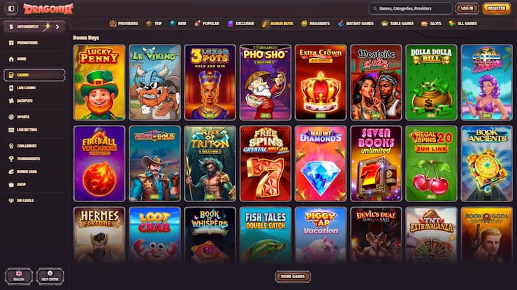 Dragonia Casino - 8500 Online Slot Games