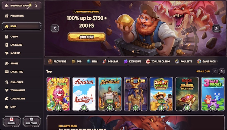 Dragonia Casino Canada PayPal
