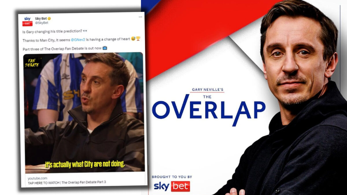 Gary Neville X advert