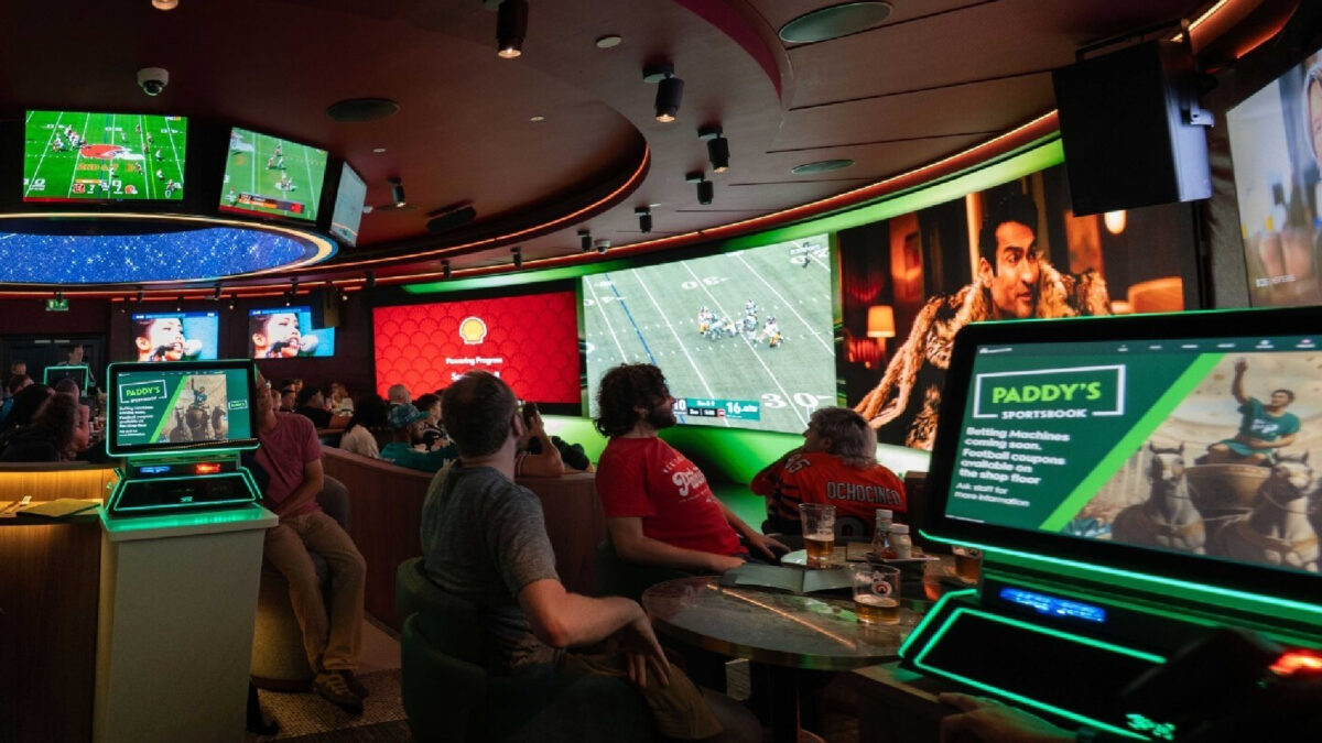 Paddy's Sportsbook interior