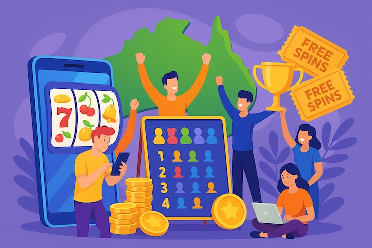 Pokie Tournaments & Leaderboards in Australia