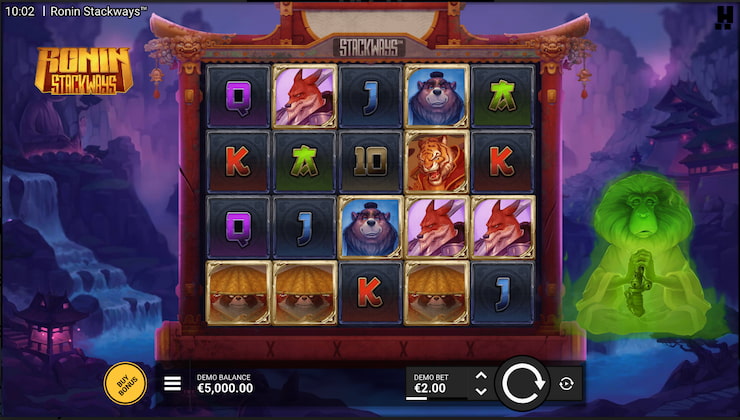 Playing the Ronin Stackways demo 