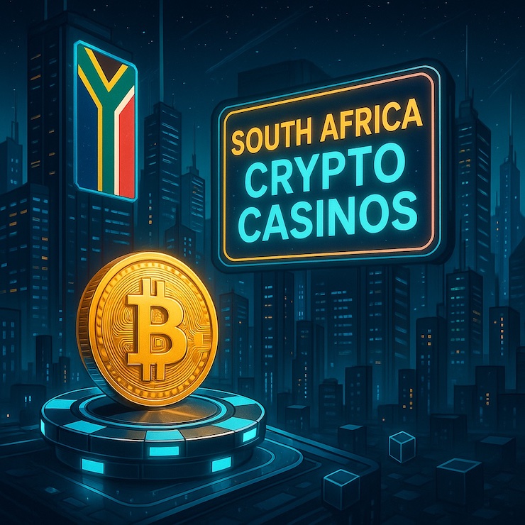 South Africa Crypto Casinos Featured Image for GamesHub