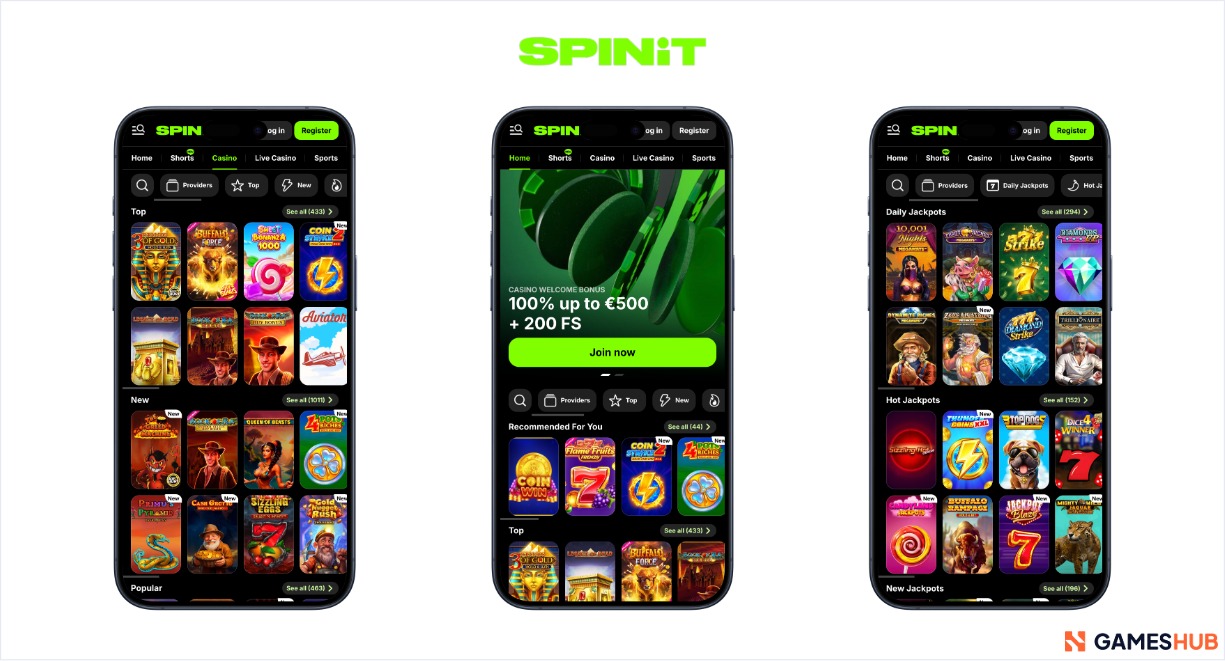Spinit - live casino in New Zealand