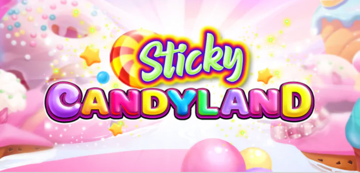 Sticky Candyland slot review - main page image