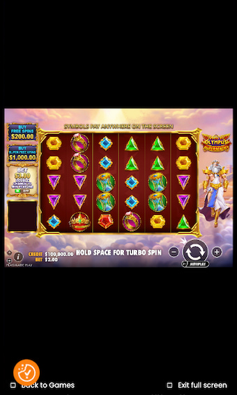 Gates of Olympus Super Scatter on mobile 