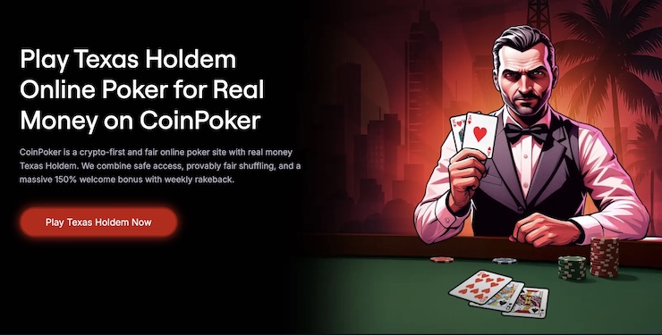 Texas Hold'em at CoinPoker