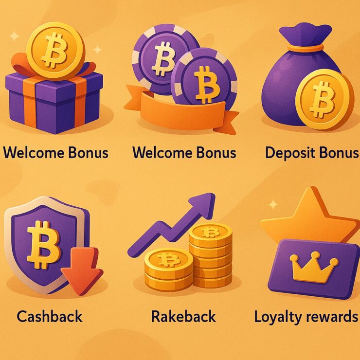 Types of Bonuses at Crypto Casinos