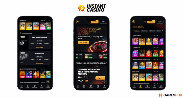 a look at the current slots lineup and tournaments at instant casino in japan