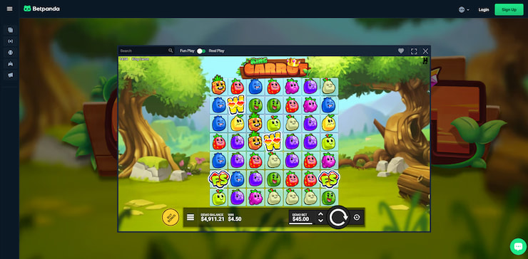 A closer look at BetPanda, our top pick within this King Carrot slot review for fans of this Hacksaw game.
