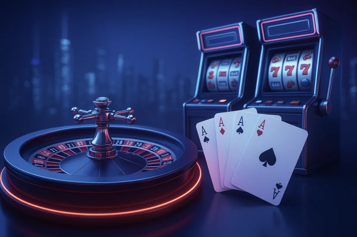 Ruletka, sloty, gry karciane w najlepszych kasynach online