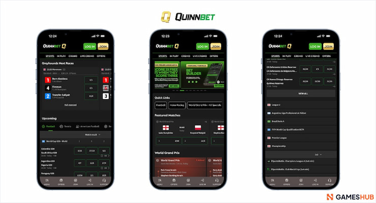 A glance at the QuinnBet mobile app's UX performance and market range