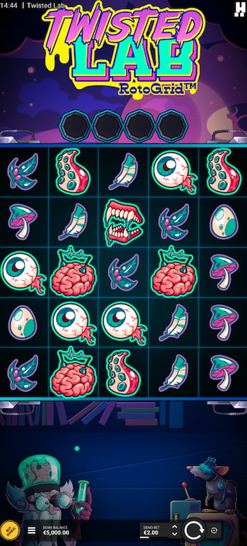 A look at Twisted Lab on the Lucky Block mobile app