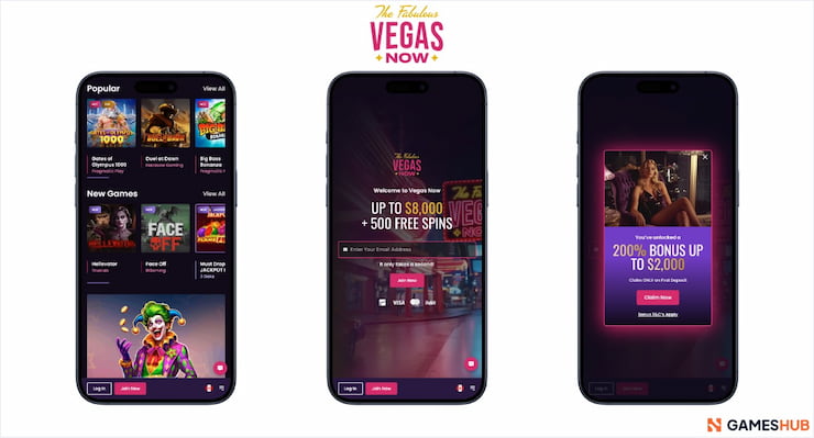 A look at Vegas Now Best Payout Casino's mobile UX and welcome promotion