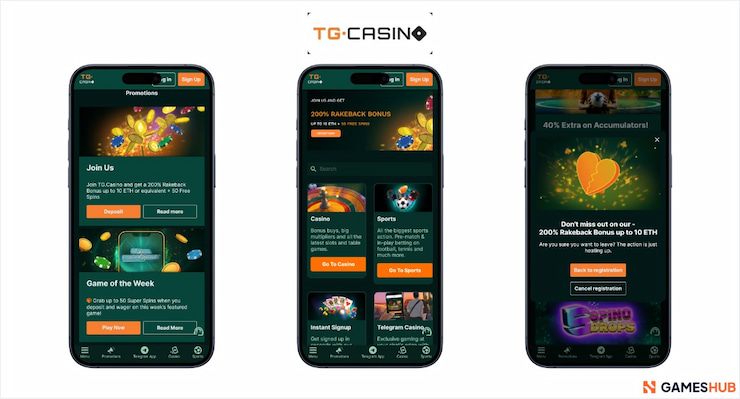 A look at the Game of the Week at the TG.Casino with low minimum deposits