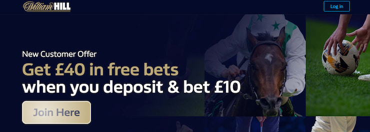 A look at the free bets promotion available on the William Hill UK sports betting app