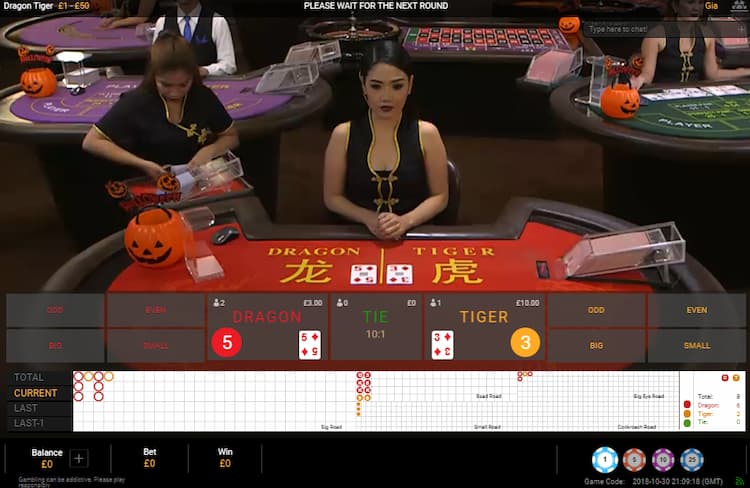 Chơi Dragon Tiger và nhận thưởng lớn