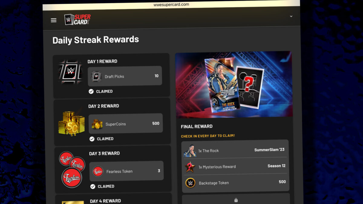 Daily Streak Rewards