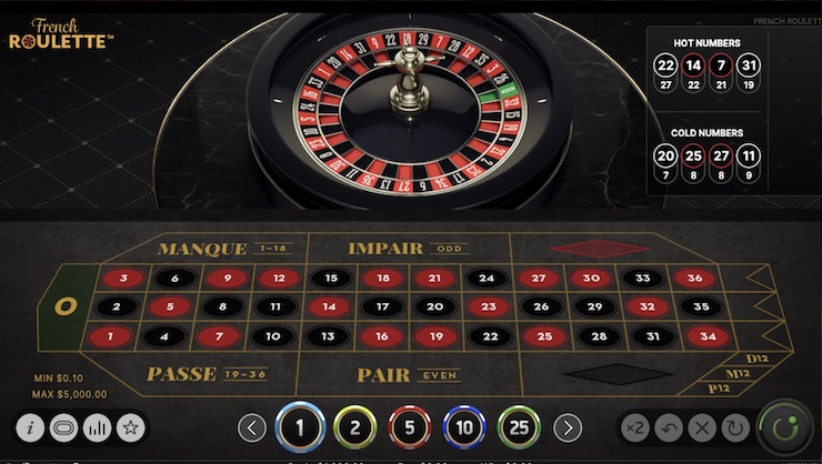 French Roulette by NetEnt