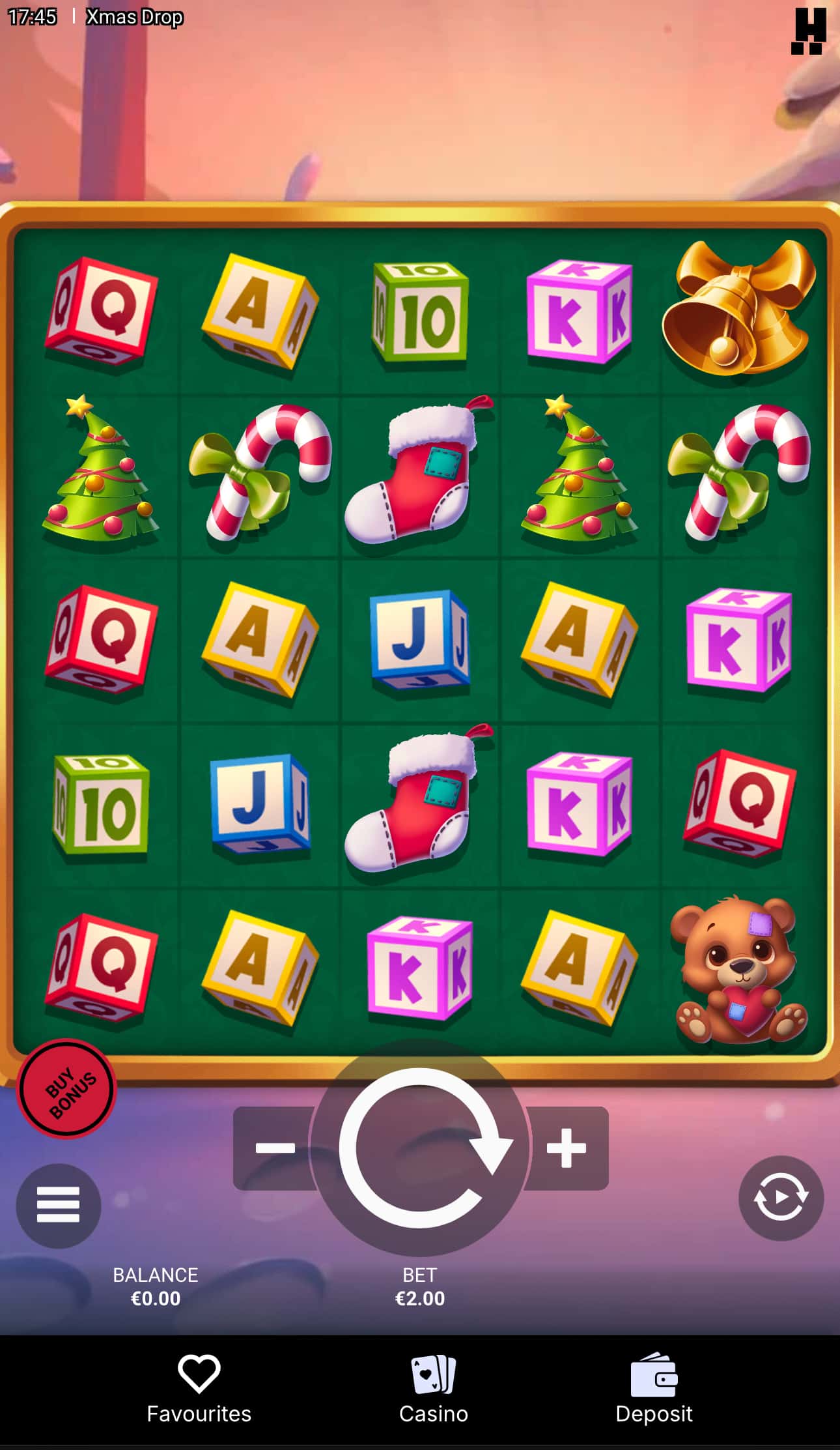 Xmas Drop slot on CoinCasino mobile site Xmas Drop slot on CoinCasino mobile site