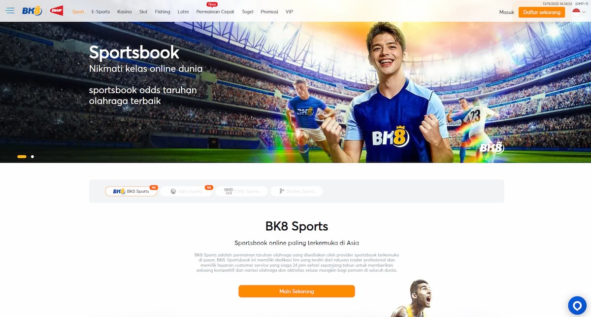 Mulai Bermain dan Nikmati Taruhan BK8