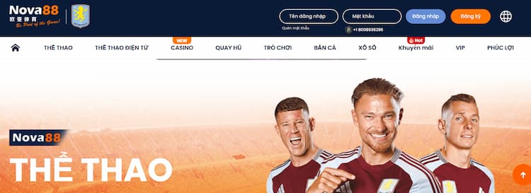 Nova88 - Nhà cái uy tín, nạp rút tiền cực nhanh