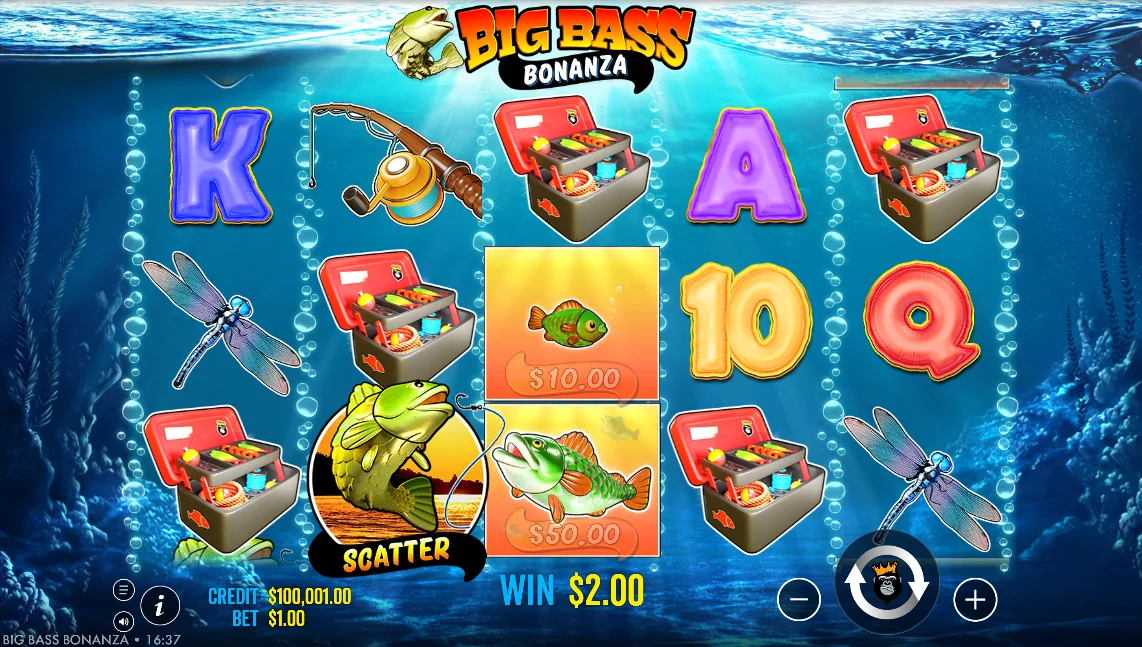 An image of slots gameplay at PayPal casinos not on GamStop