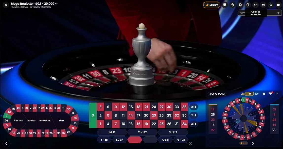 A look at the live casino action at Paddy Power