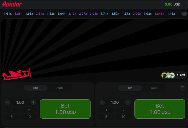 Aviator gameplay at one of the best European online casinos