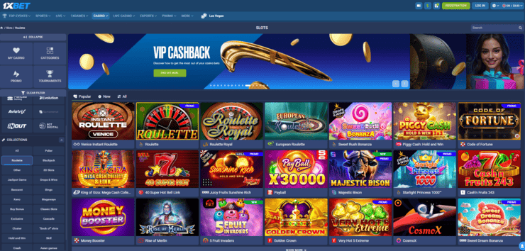 An overview of roulette games on 1xBet